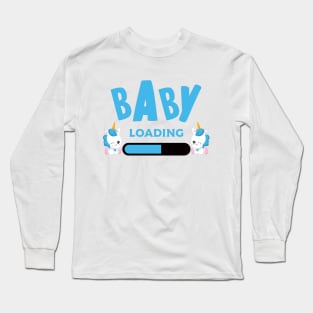 Baby Boy Loading Long Sleeve T-Shirt